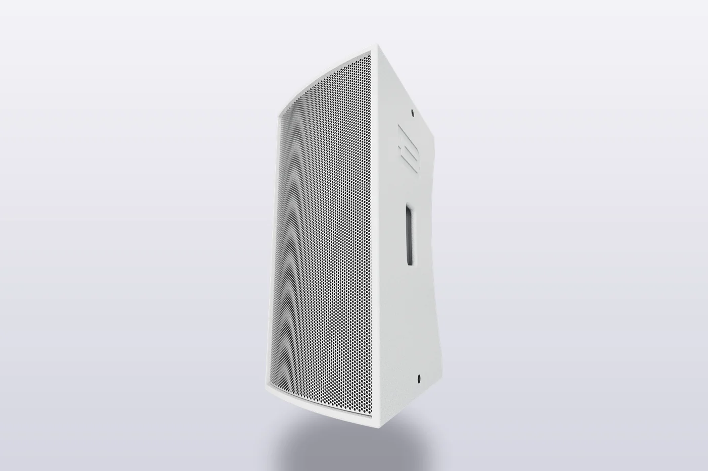 BASSBOSS Attuned12 (AT112-MK3) in white — the only BASSBOSS powered top available in white