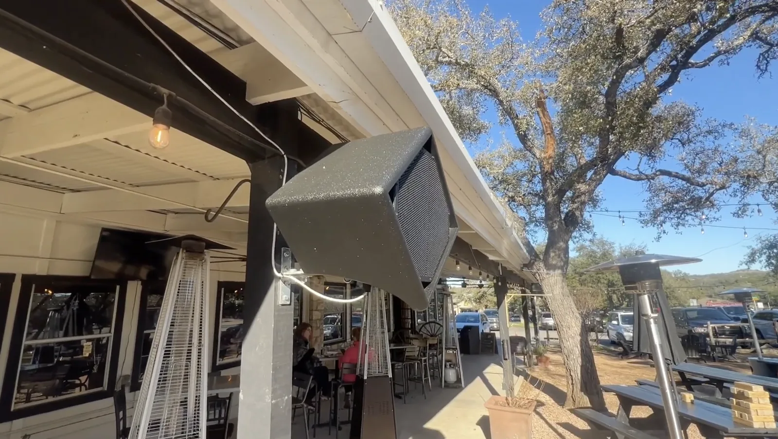 Hill Country outdoor bar install 3