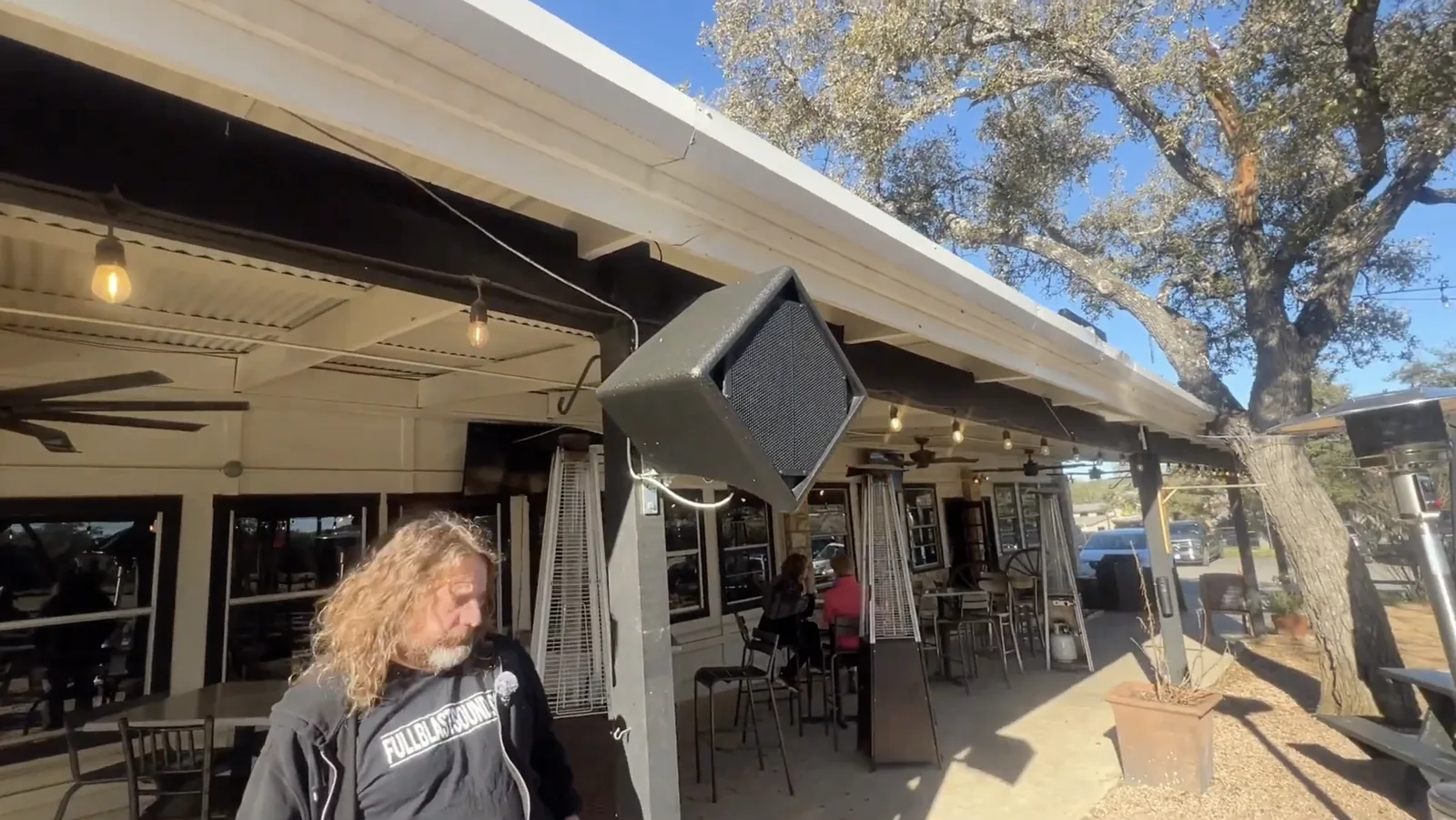 Hill Country outdoor bar install 5