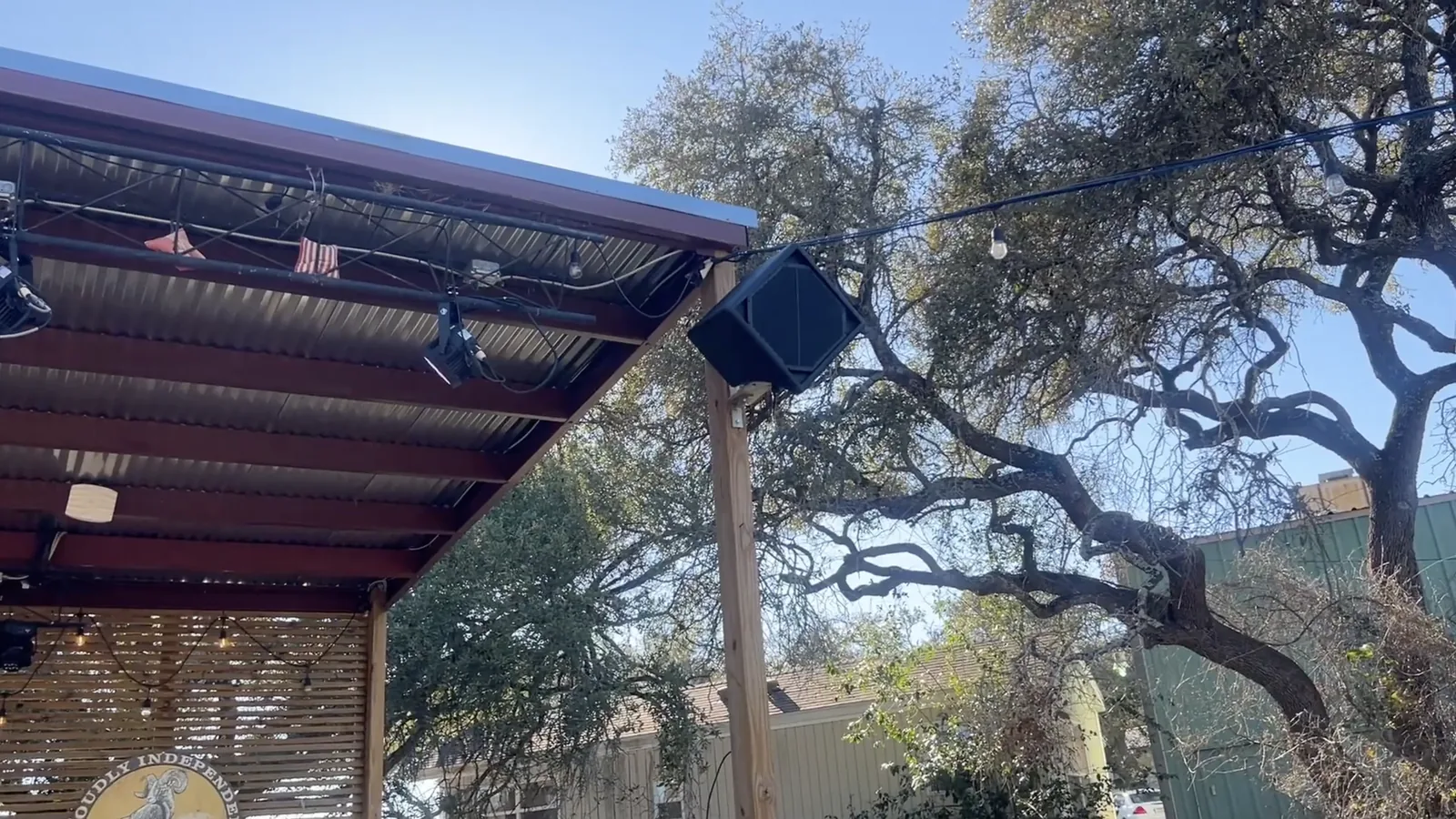 Hill Country outdoor bar install 9