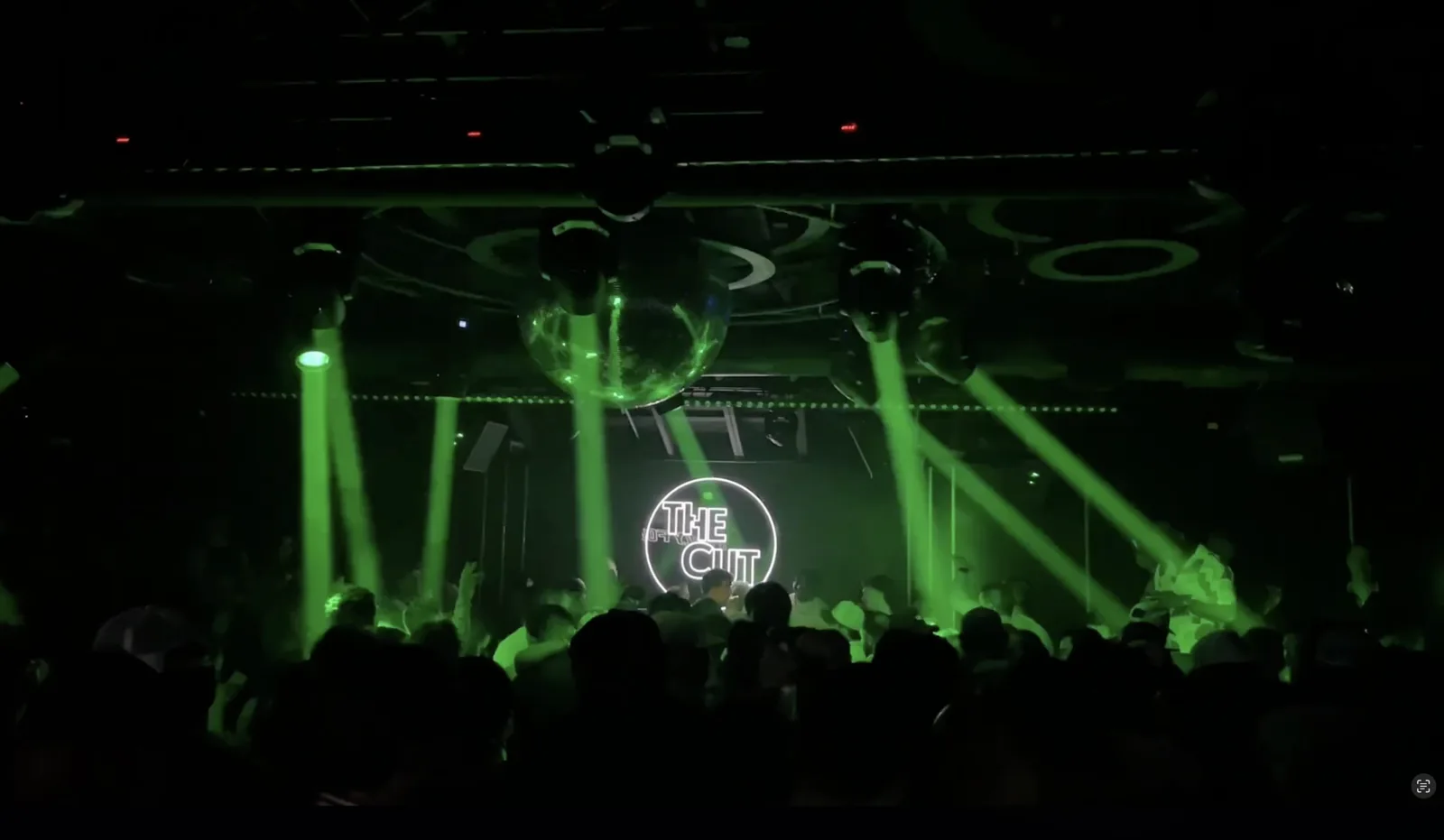 The Cut Austin nightclub green-lit crowd