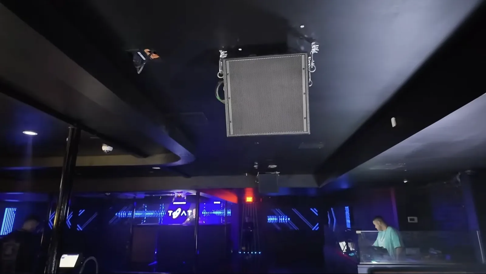 Downtown high-energy nightclub install 13