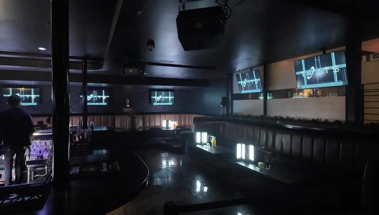 Downtown high-energy nightclub install 14