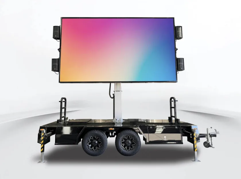 MOBO MB-10 LED screen trailer, 13.12' x 8.2' screen