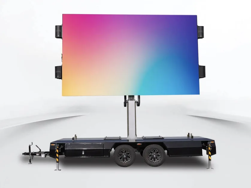 MOBO MB-15 LED screen trailer, 17' x 10' screen